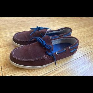 Cole hann suede slip on loafer